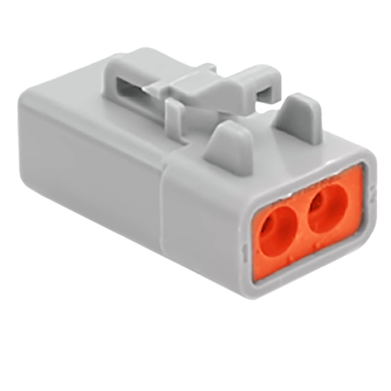 ATP06-2S – ATP Series – 2 Socket Plug – Gray