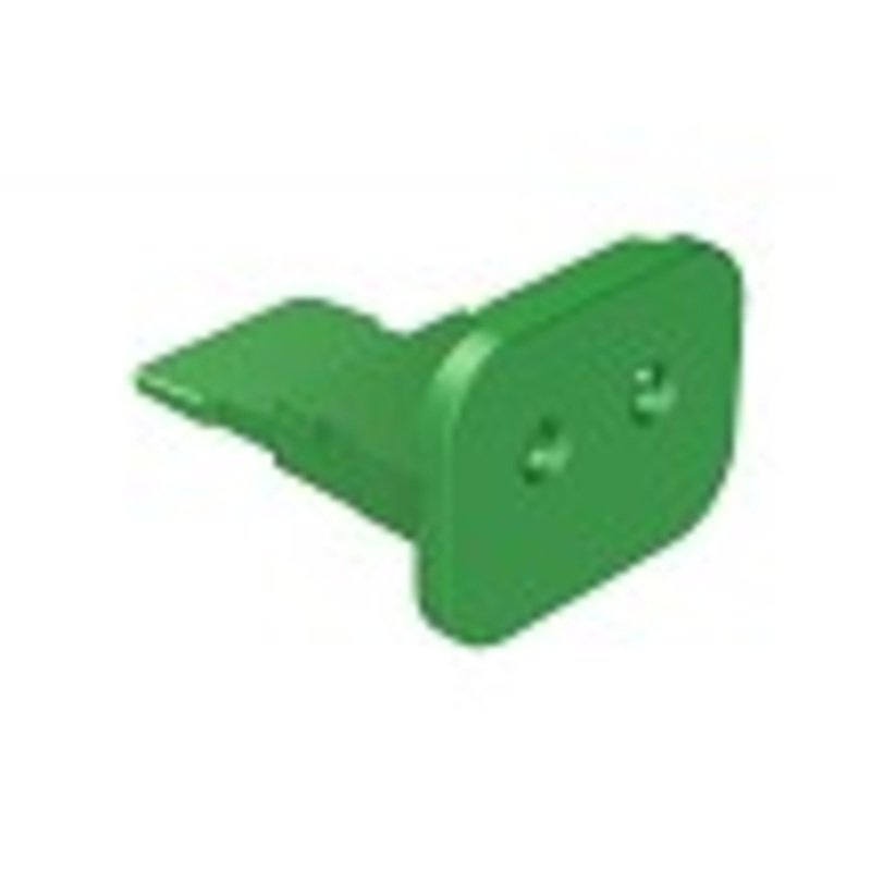 AW2S – AT Series – Wedgelock for 2 Socket Plug – Green
