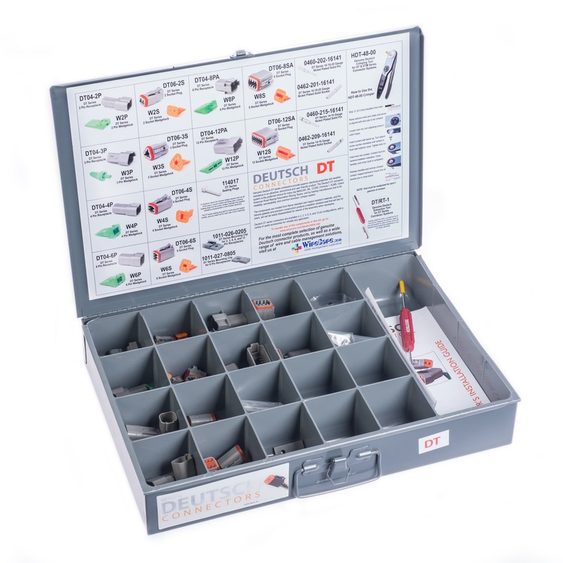 DT-GY-K – DT, Installer Kit w/o Crimper, Gray