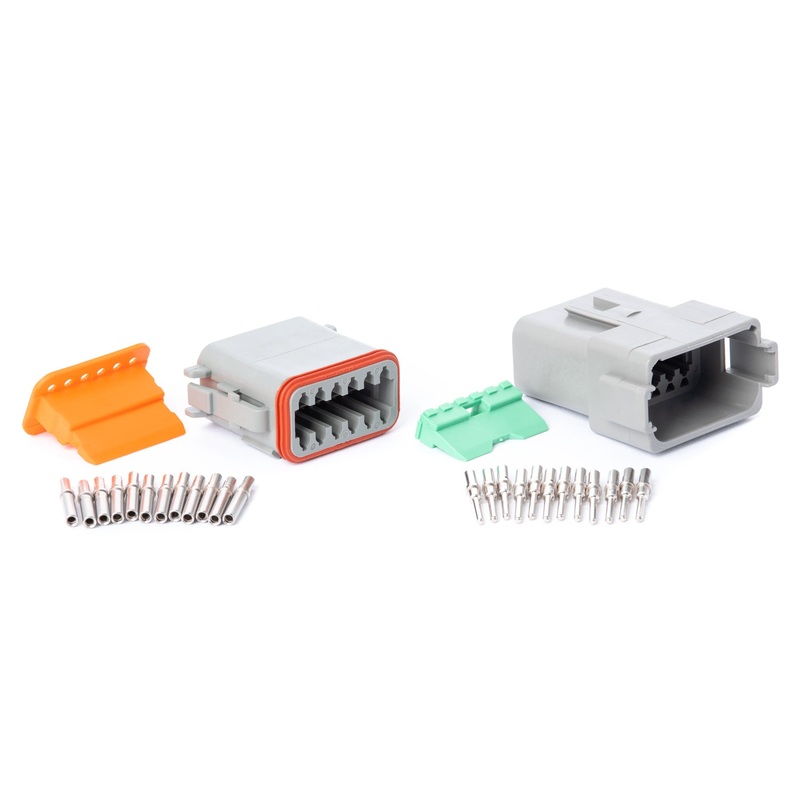 DT12GY-K – DT Series – 12 Pin Solid Contact Connector Kit