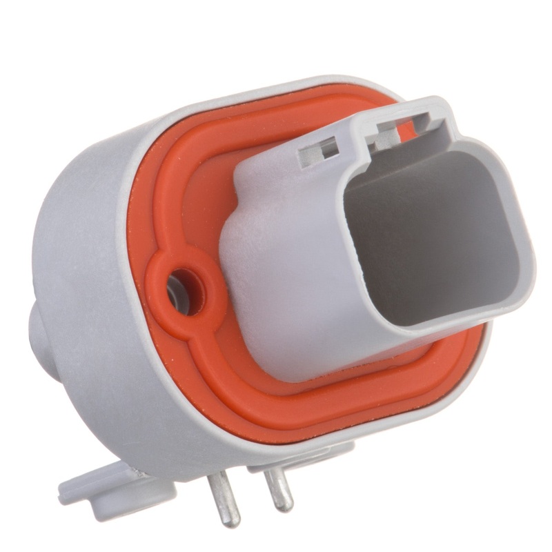 DT13-2P – DT13 Series – Receptacle – 2 Way90 Molded Pins, PCB Mount