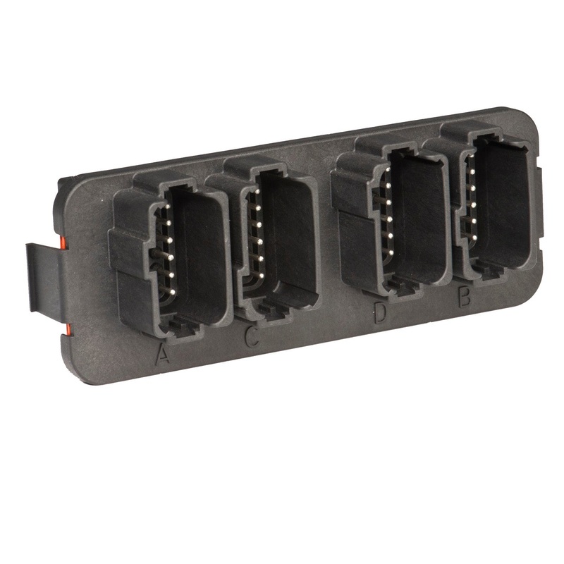 DT13-48PABCD-R015 – PCB Header-48 Contact-4×12 DT Receptacles-ABCD Keys