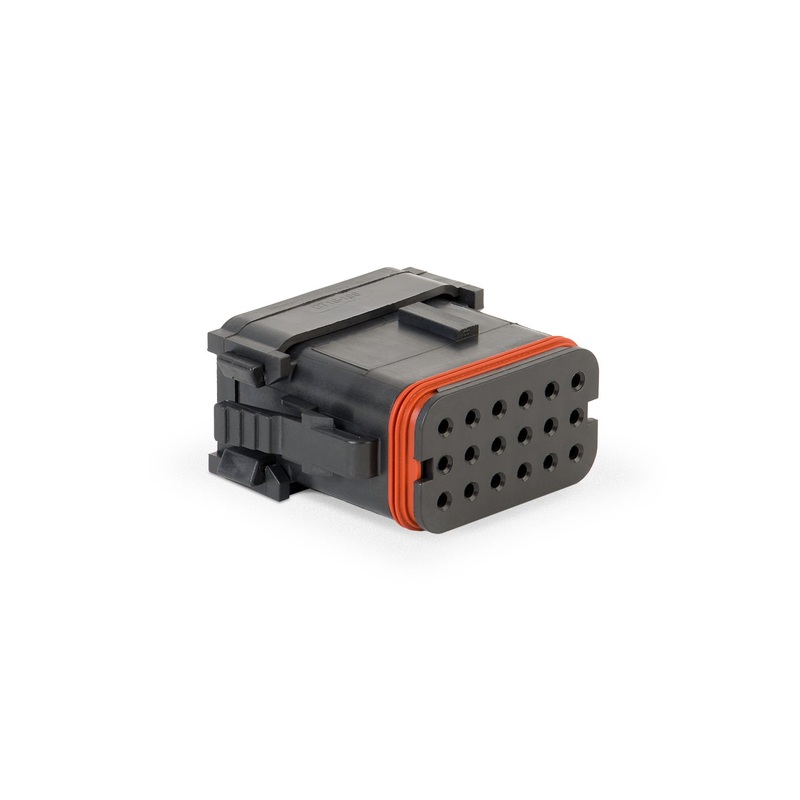 DT16-18SB-K004 – DT16 Series – Plug, 18 Cav, B Key, End Cap