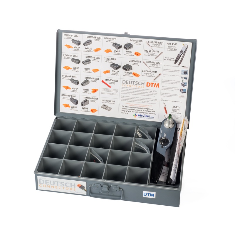 DTM-BK-CK – DTM, Installer Kit w/ HDT-48-00 Crimper, Black