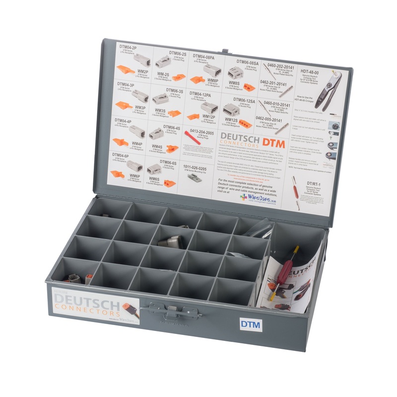 DTM-GY-K – DTM, Installer Kit w/o Crimper, Gray