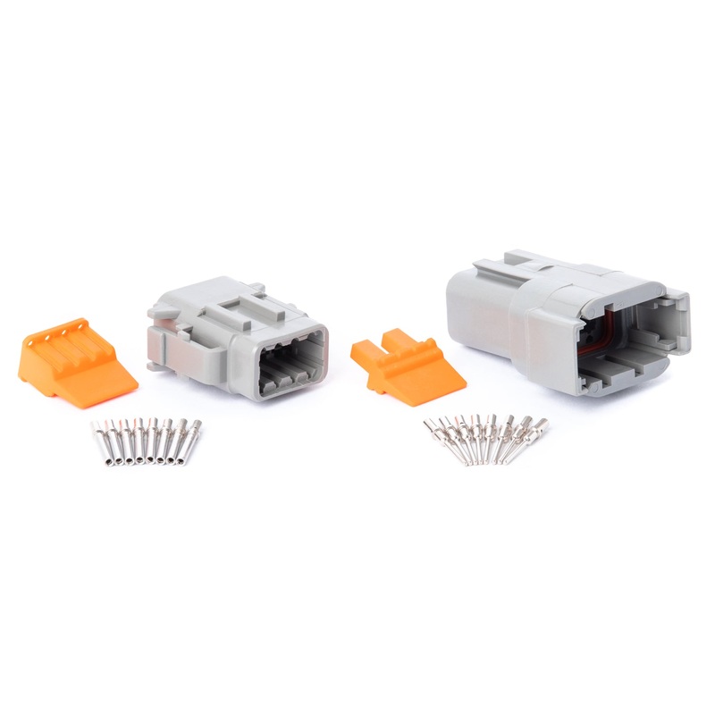 DTM08GY-K – DTM Series – 8 Pin Solid Contact Connector Kit
