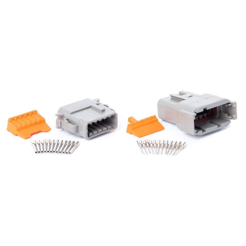 DTM12GY-K – DTM Series – 12 Pin Solid Contact Connector Kit