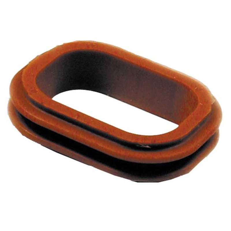 1010-016-0406 – DT Series – Front Seal for 4 Cavity Plug – Orange