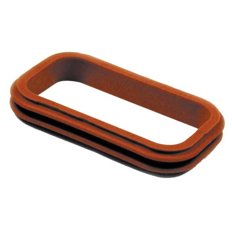 1010-020-1206 – DT Series – Front Seal for 12 Cavity Plug – Orange