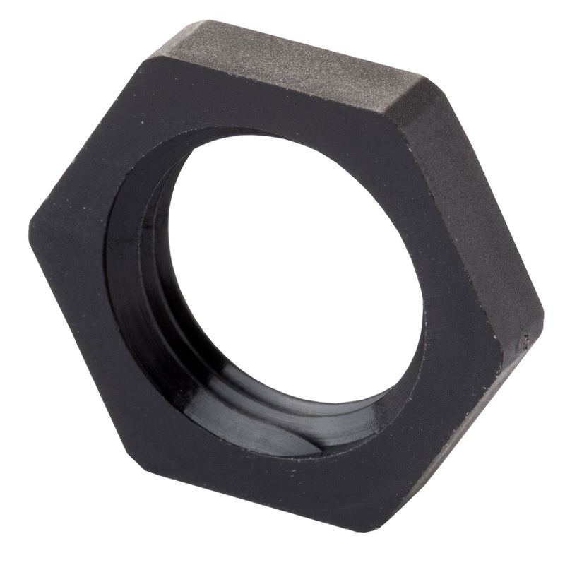 429637 – Quick Connect Series – Panel Mount Lock Nut- Black
