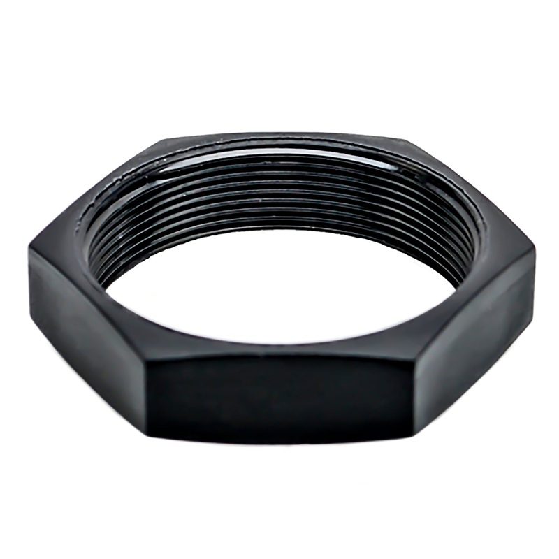 AHD17-PN01 – AHD Series – 9 Pin Receptacle – Jam Mount Diagnostic Nut, Black