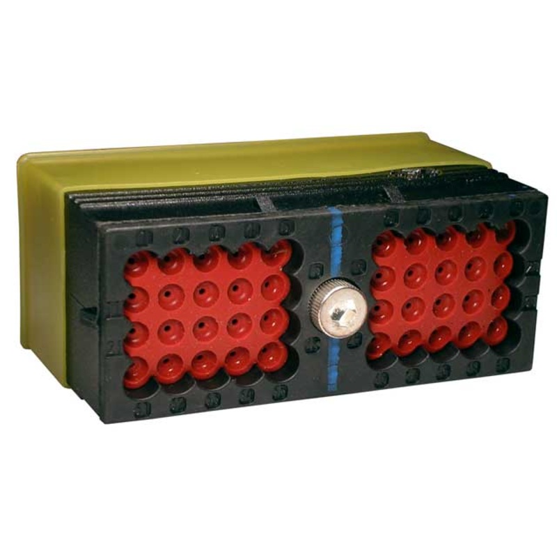 DRC18-40SCE – DRC Series – 40 Socket Plug – C Key, E Seal, In-Line, Black