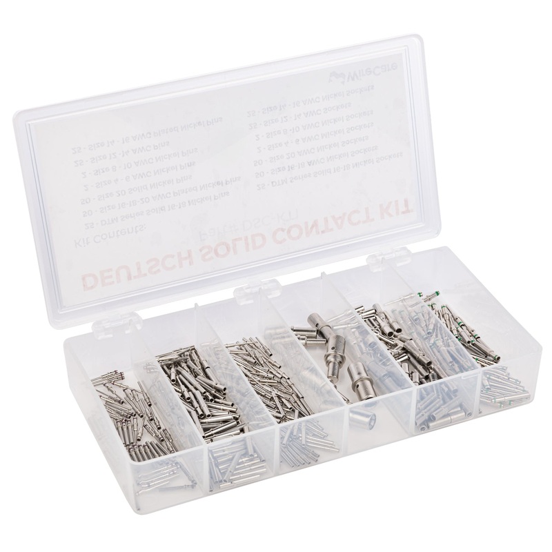 DSC-KT1 – Deutsch Solid Contact Kit with Size 4 and 8 Contacts