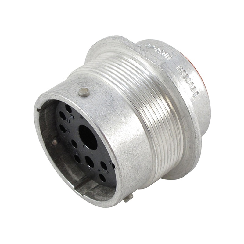 HD34-24-14SN – HD30 Series – 14 Socket Receptacle – 24 Shell, N Seal, Reverse, Flange