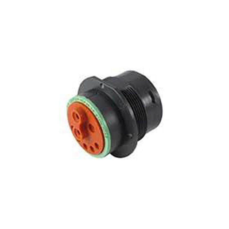 HDP24-24-91PN-P064 – HDP20 Series – 9 Pin Receptacle – 24 Shell,  N Seal, No Internal Jumper, Standard HDP Style Connector, Flange