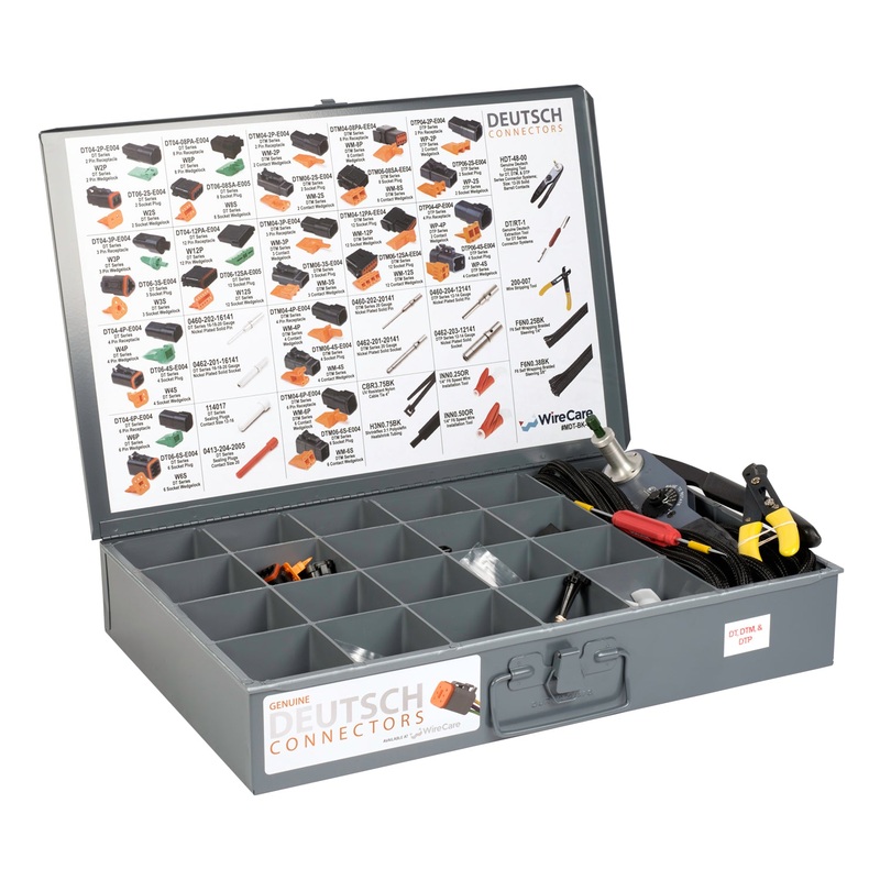 MDT-BK-CK – DT Series, Master Kit w/ HDT-48-00 Crimper, Black