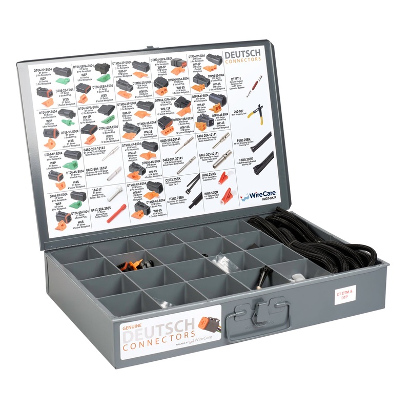 MDT-BK-K – DT Series, Master Kit w/o Crimper, Black