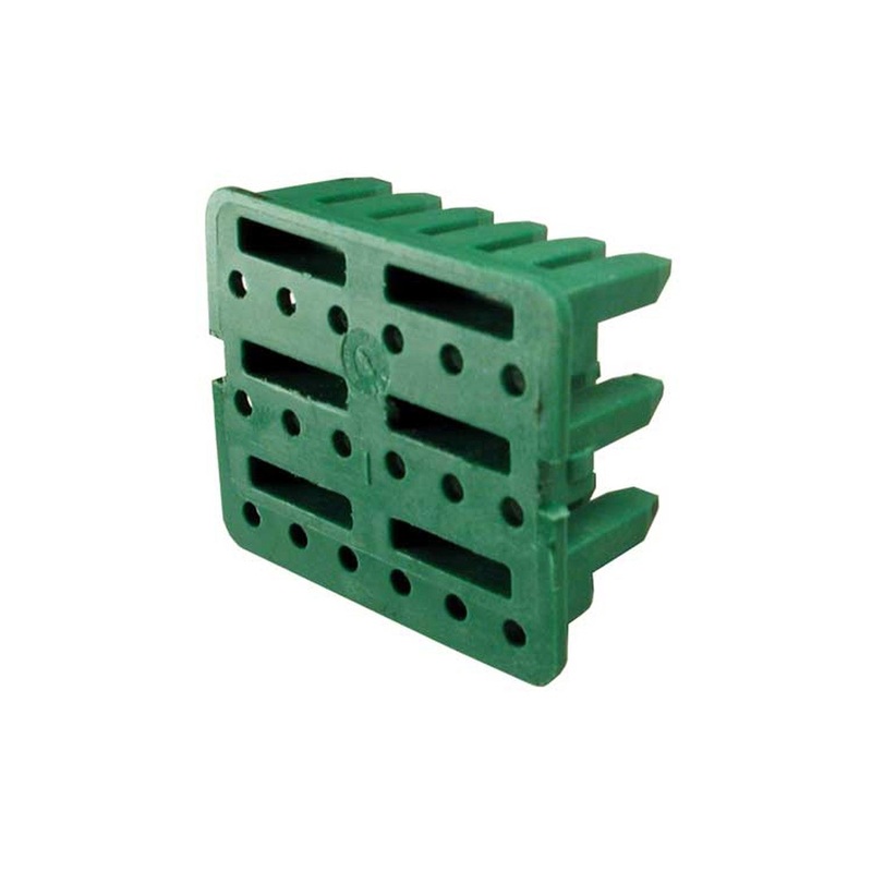 WV-18P – DTV Series – 18 Cavity Receptacle Wedgelock – Green
