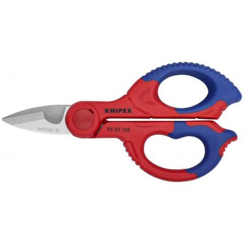 95-05-155-SBA – KNIPEX ELECTRICIAN’S SHEARS/WIRE CUTTER