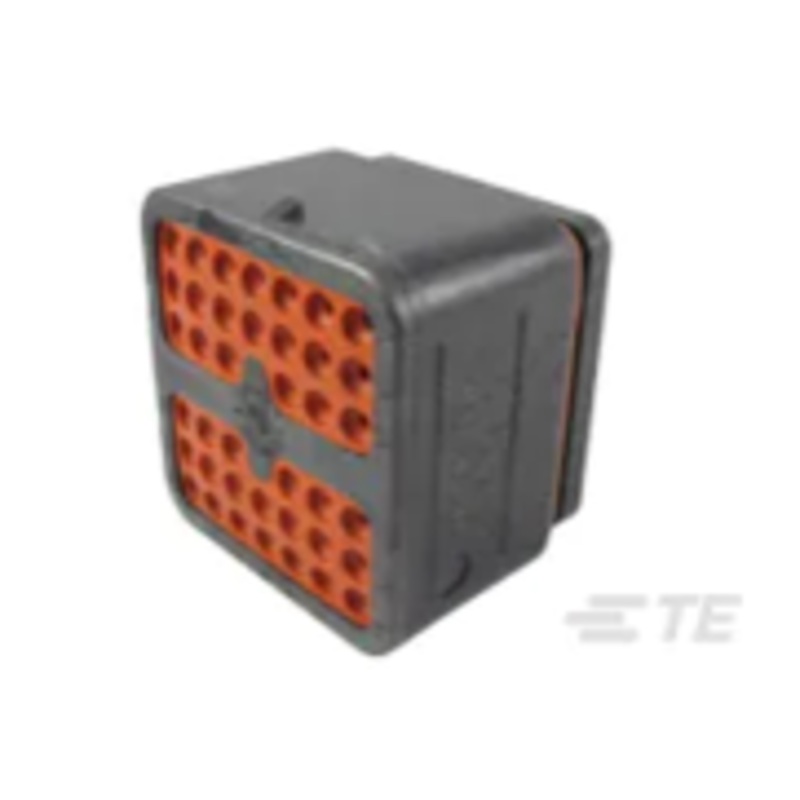 AEC16-40SA- AEC Series- Plug- 40 Cavity, In-line, A key, Black