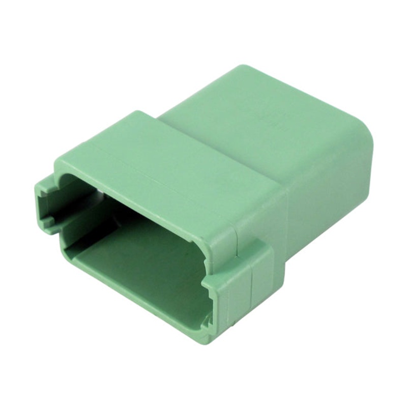 DT04-12PC-C015 – DT Series – 12 Pin Receptacle – C Key, Green