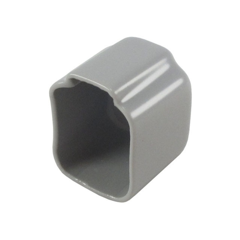 DT6P-DC – DT Series- Dust Cap for 6 Cavity Receptacle- Gray