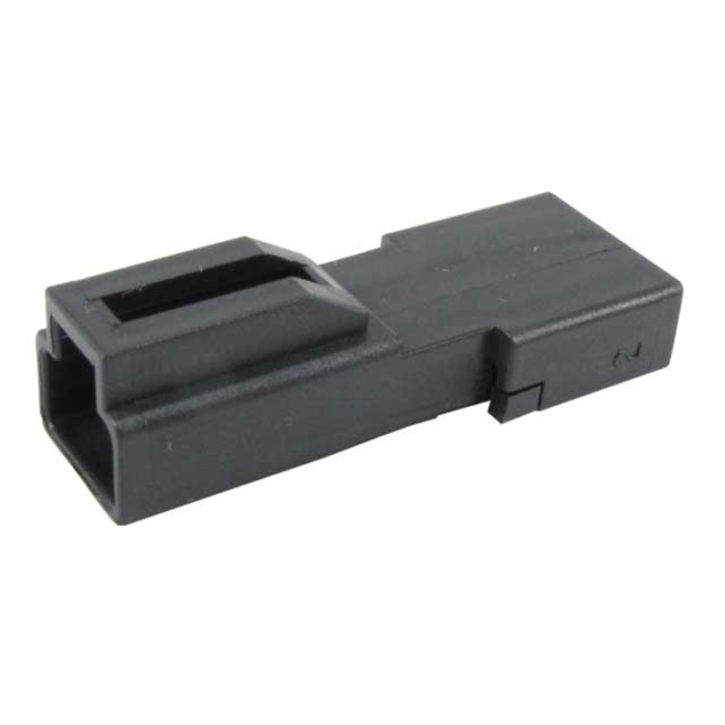 DTMN04-2P- DTM Series- 2 Pin Receptacle, Non-Environmental, Black