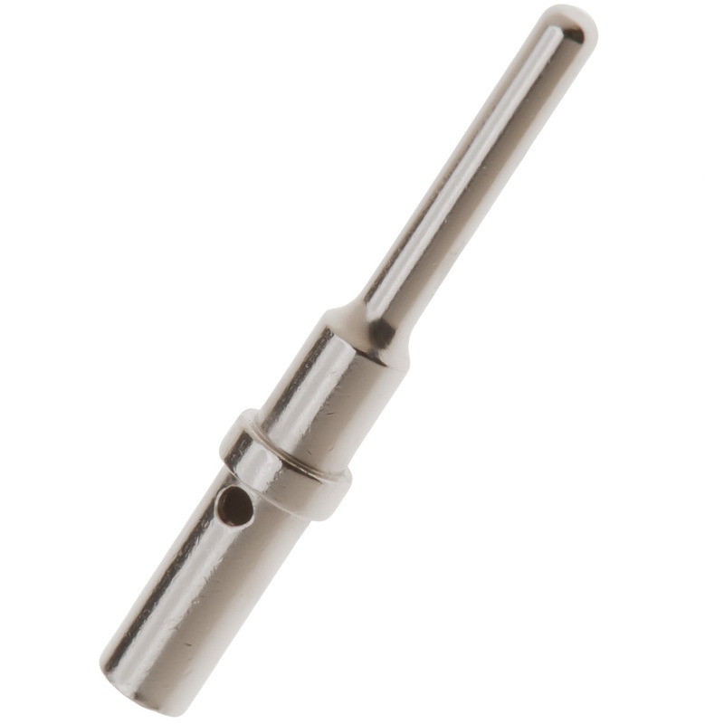 0460-202-16141 – Solid Pin – Size 16 – 16-20 AWG – 13 Amps – Nickel