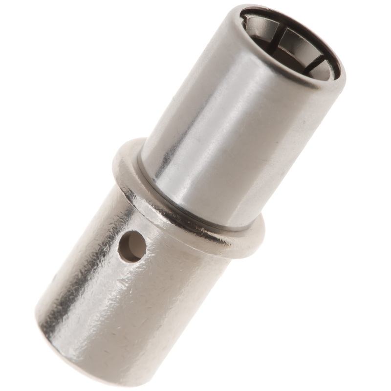 0462-203-04141 – Solid Socket – Size 4 – 6 AWG, 100 Amps, Nickel Plated