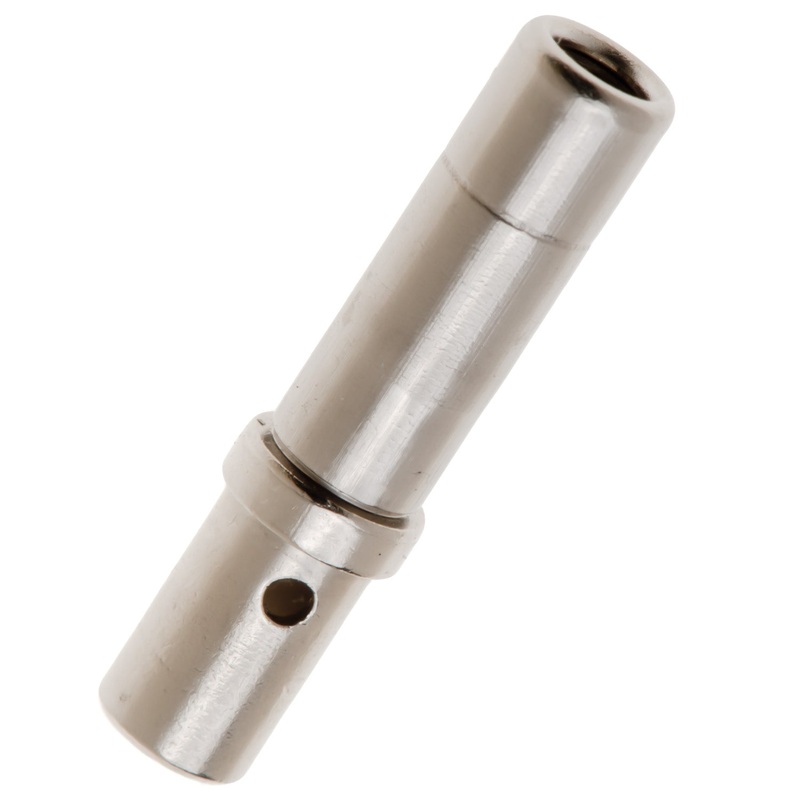0462-203-12141 – Solid Socket – Size 12 – 12-14 AWG, 25 Amps, Nickel Plated