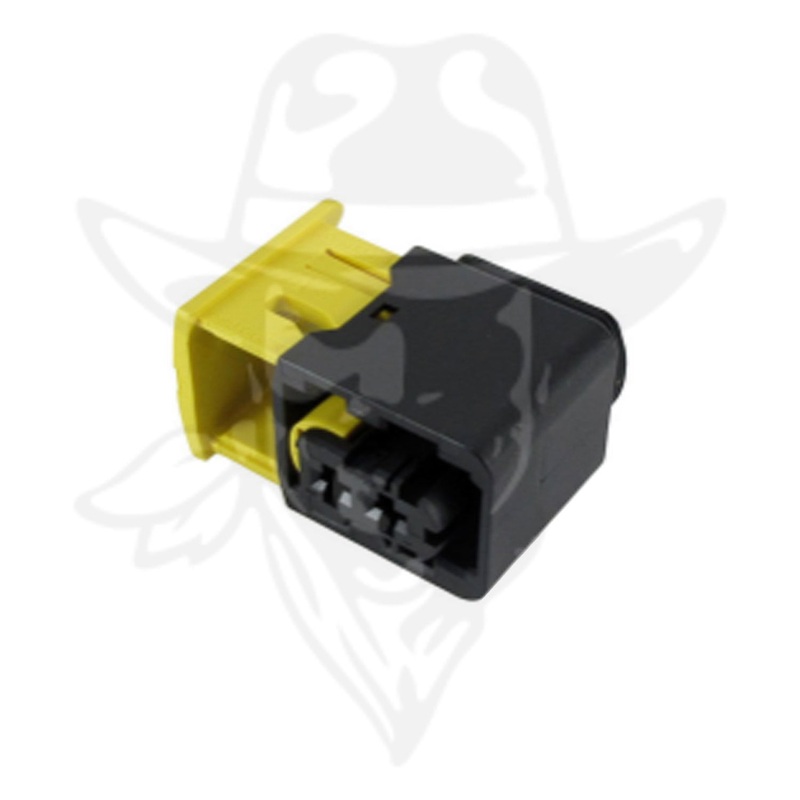 1-1418483-1 – HDSCS Series –  Receptacle Contact Housing, Secondary Lock Included