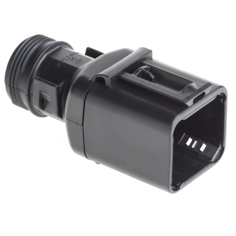 1011-245-0805 – DT Series – Backshell for 8 Cavity Receptacle – Straight, Black
