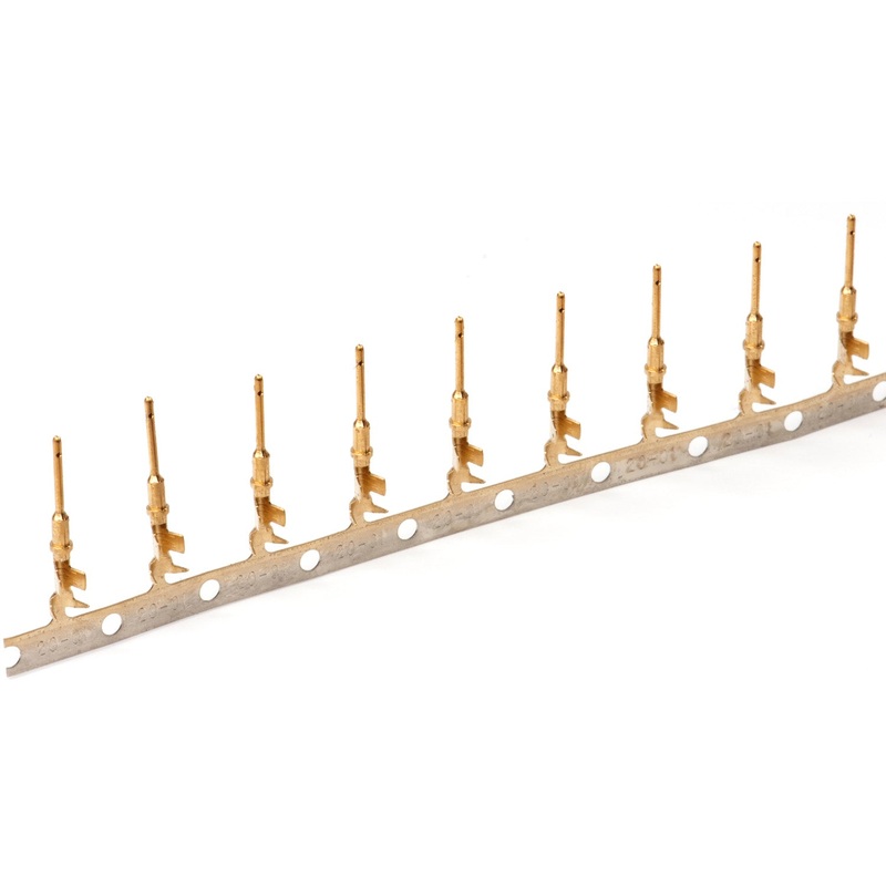 1060-20-0144 – Stamped & Formed Pin – Size 20 – 16-22 AWG, .075-.125 Insulation, 7.5 Amps, Gold Plated, Qty – 1 pin