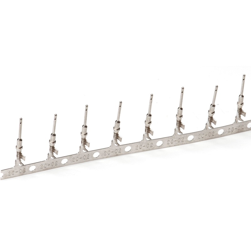 1060-20-0222 – Stamped & Formed Pin – Size 20 – 16-22 AWG, .051-.085 Insulation, 7.5 Amps, Nickel Plated, Qty – 1 pin