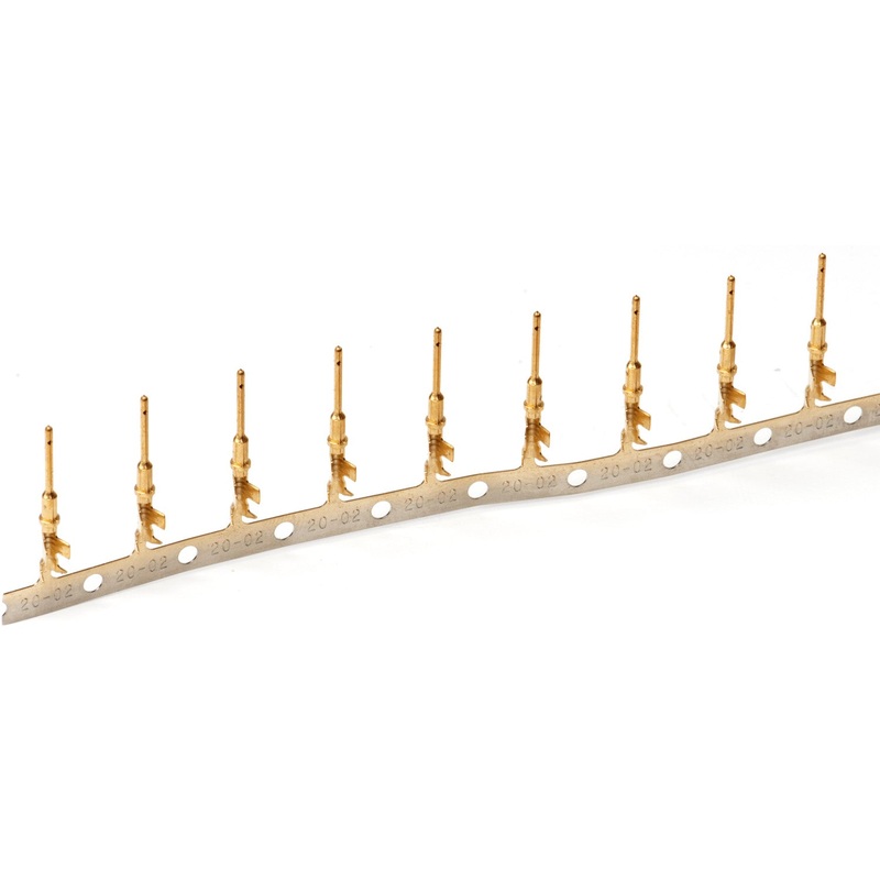 1060-20-0244 – Stamped & Formed Pin – Size 20 – 16-22 AWG, .051-.085 Insulation, 7.5 Amps, Gold Plated, Qty – 1 pin