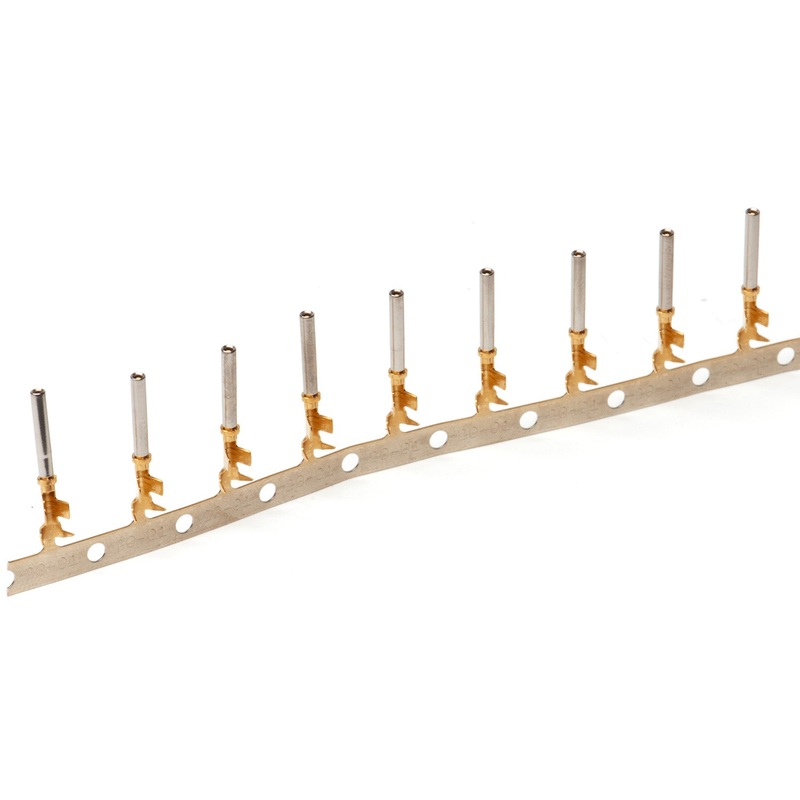 1062-20-0144 – Stamped & Formed Socket – Size 20 – 16-22 AWG, .075-.125 Insulation, 7.5 Amps, Gold Plated, Qty – 1 Socket