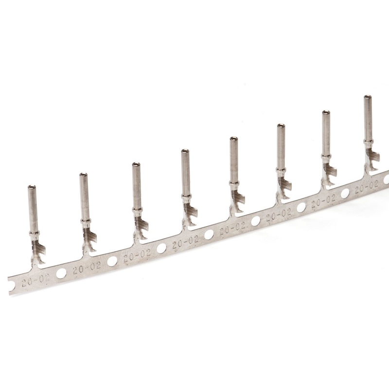 1062-20-0222 – Stamped & Formed Socket – Size 20 – 16-22 AWG, .051-.085 Insulation, 7.5 Amps, Nickel Plated, Qty – 1 Socket