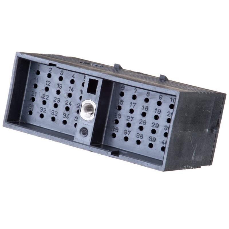 DRC14-40PA – DRC Series – Receptacle – 40 Way, A Key, Size 16, In-Line, Black