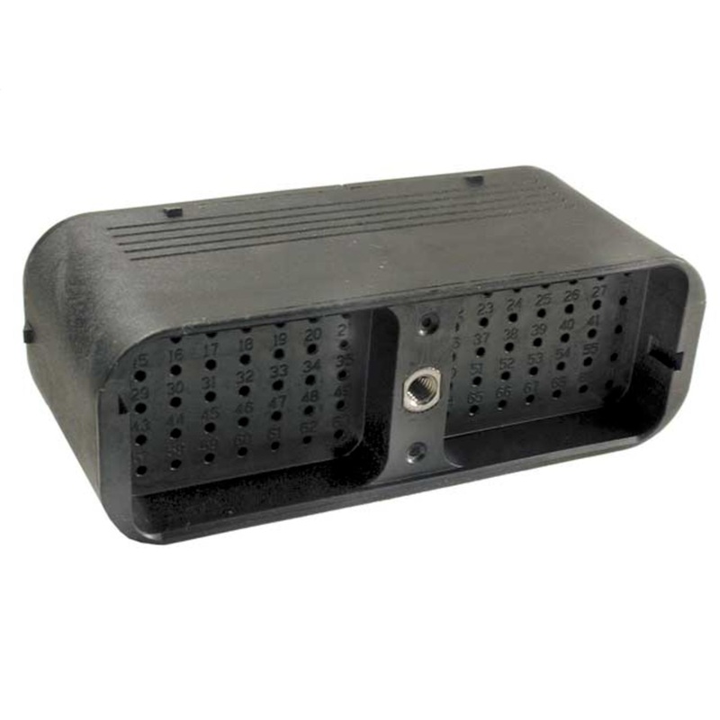 DRC14-70PA – DRC Series – 70 Pin Receptacle – A Key, Black