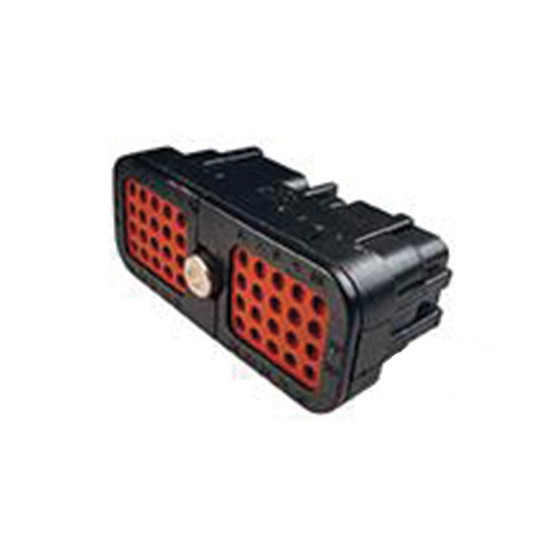 DRC26-40SA – DRC Series – 40 Cavity Plug – A Key, In-Line, Black