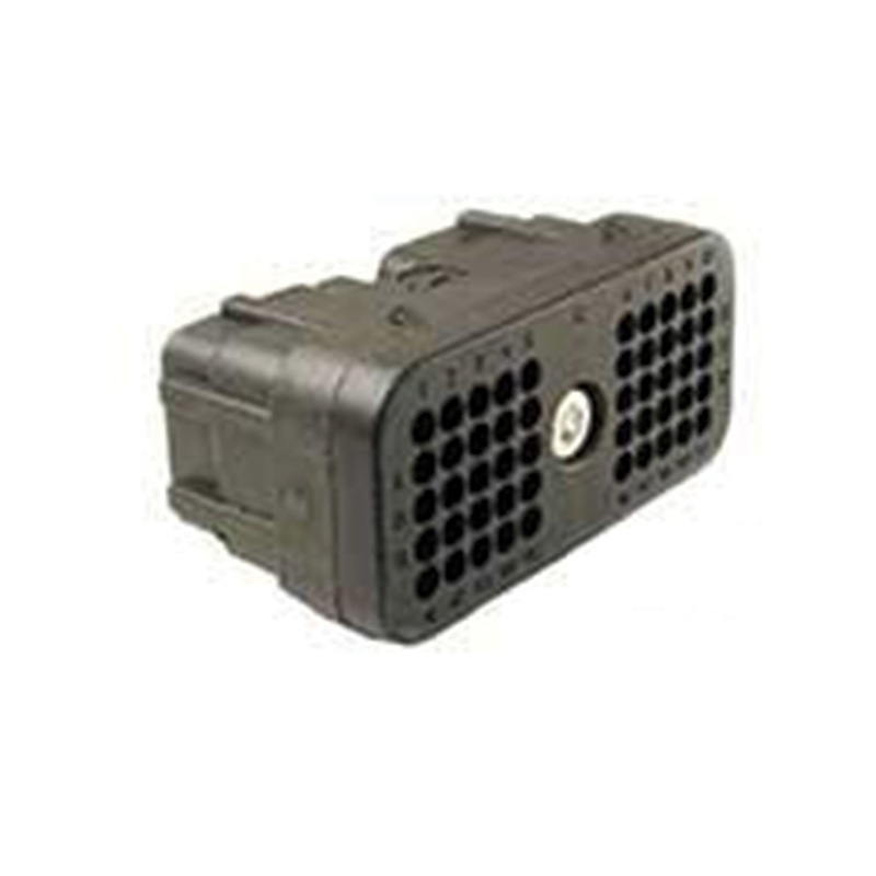 DRC26-50S02 – DRC Series – 50 Cavity Plug –  02 Key, In-line, Black