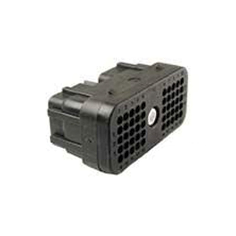 DRC26-50S03 – DRC Series – 50 Cavity Plug –  03 Key, In-line, Black