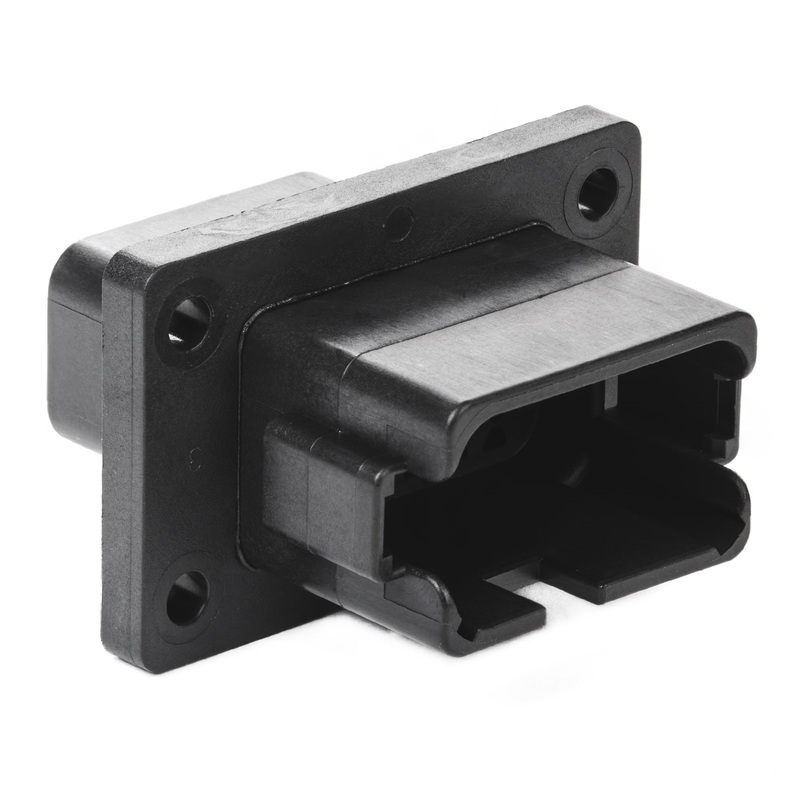 DT04-12PA-BL08 – DT Series – 12 Pin Receptacle – Enhanced A Key, Black