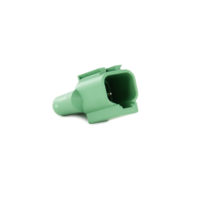DT04-2P-RT06 – DT Series –  2 Pin Receptacle – Molded-In Diode, Green
