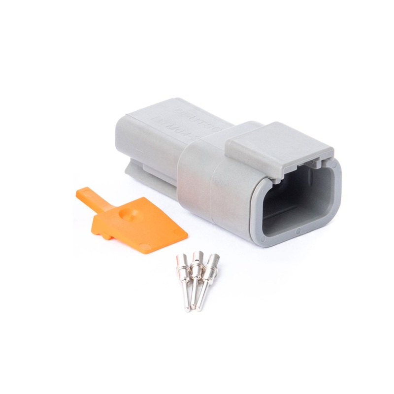 DTM03GY-RK – DTM Series – Deutsch 3 Pin Connector Receptacle Kit