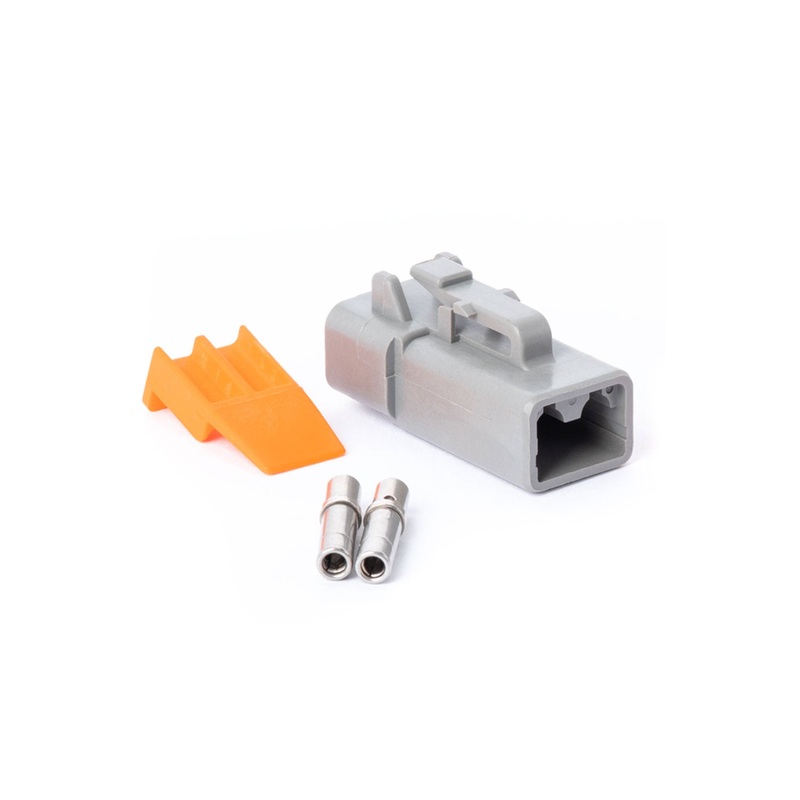 DTP02GY-PK – DTP Series – Deutsch 2 Socket Connector Plug Kit