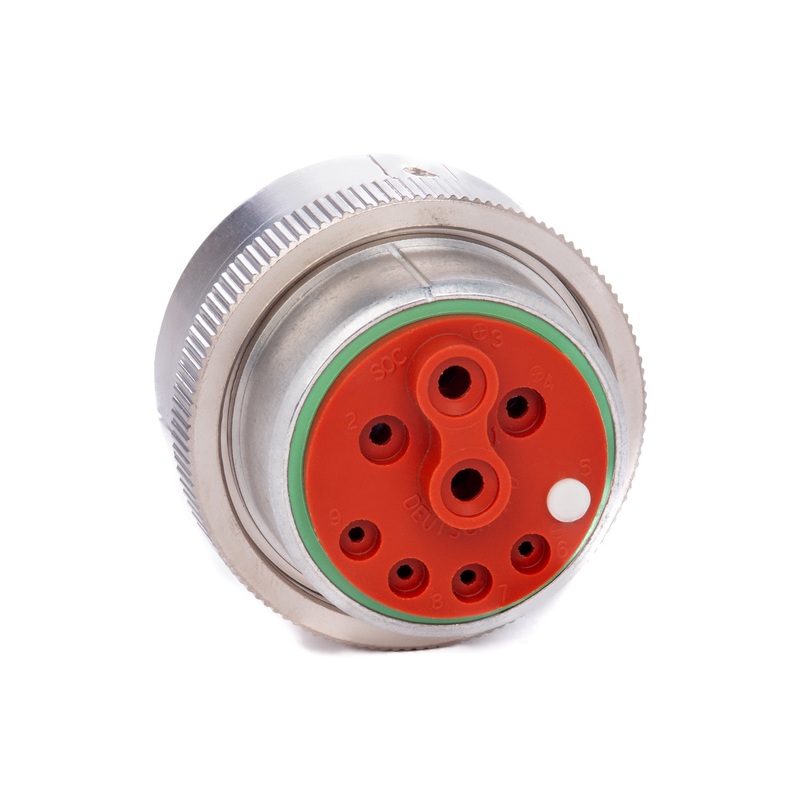 HDB36-24-91SN – HD30 Series – 9 Socket Plug – 24 Shell – N Seal – Breakaway – J1939 – Cavities 4 & 5 Internally Connected
