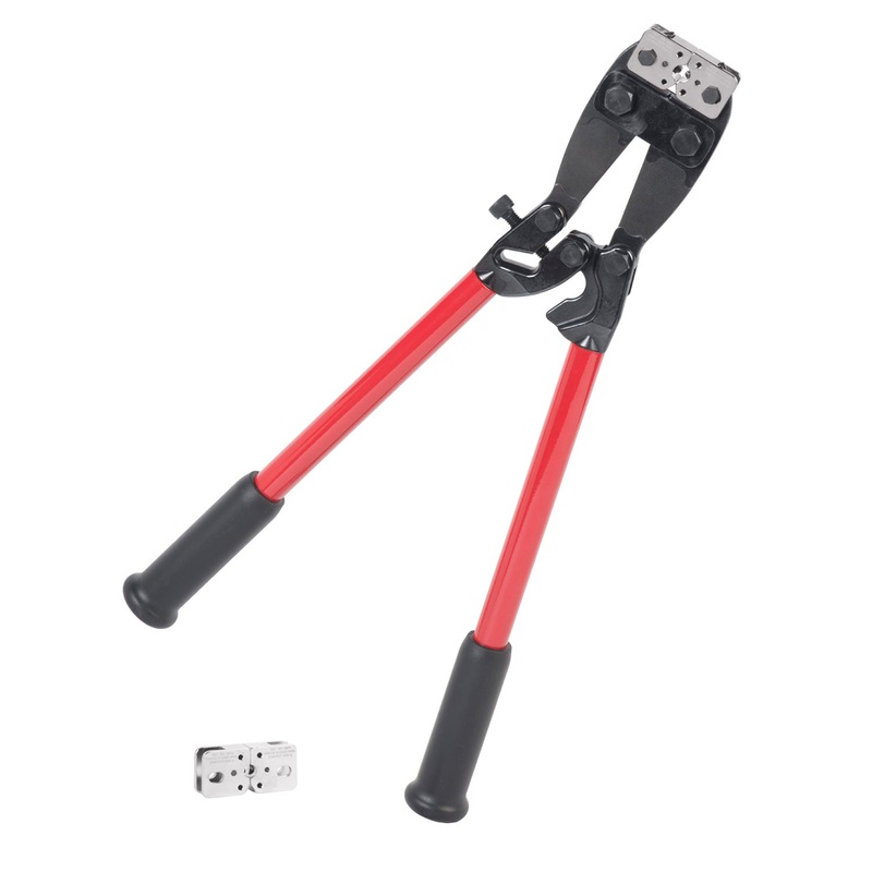 WCT-04-08 – Heavy Duty Crimp Tool – Size 4 & 8 – Solid Barrel Contacts