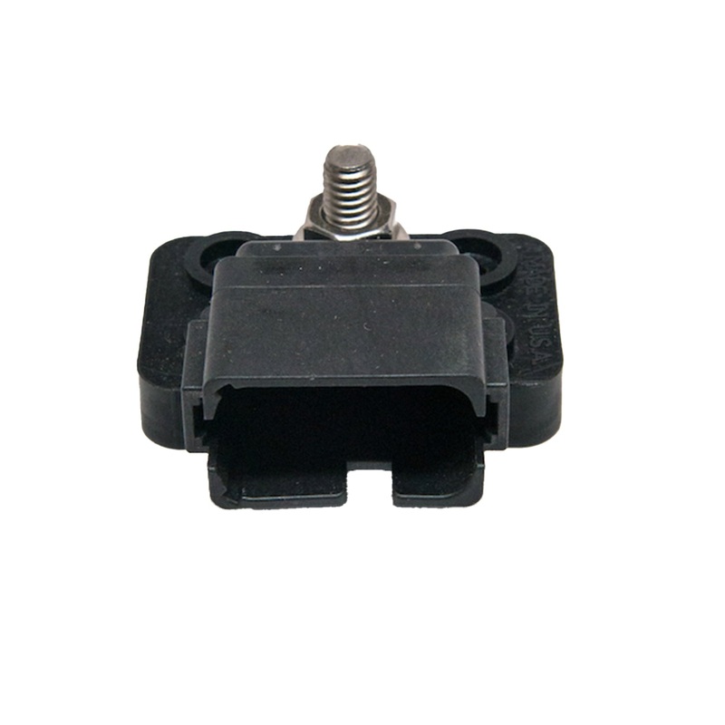 SBC-12B – Sealed Buss Bar – 12 Cavity – Right Angle Bus – B Key – Black